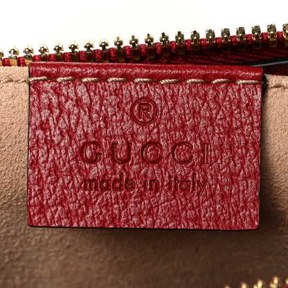 Gucci GG Supreme Monogram Flora Web Small Ophidia Tote Bag Red 6 of 11