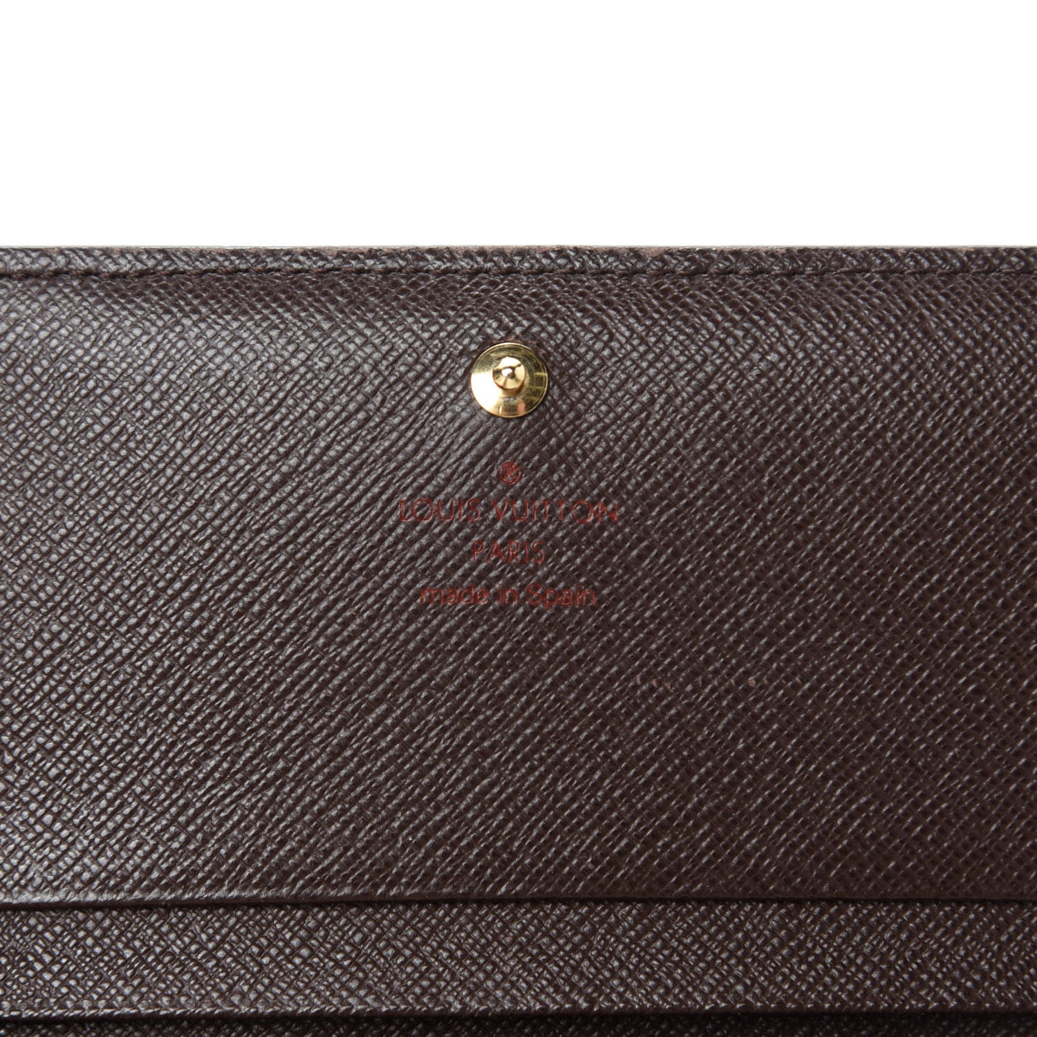 Louis Vuitton Damier Ebene Porte-Monnaie Billets Tresor Wallet 12 of 12