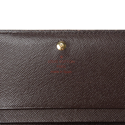 Louis Vuitton Damier Ebene Porte-Monnaie Billets Tresor Wallet 12 of 12