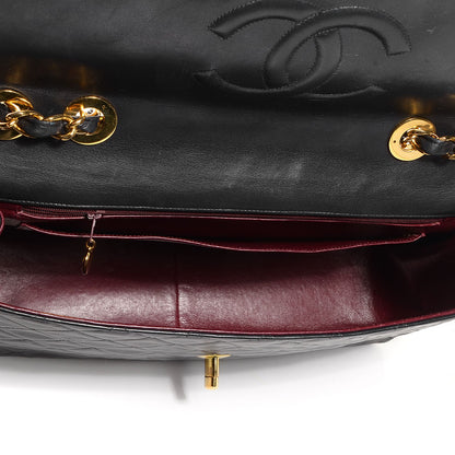 Chanel Lambskin XL Jumbo Flap Black 5 of 10