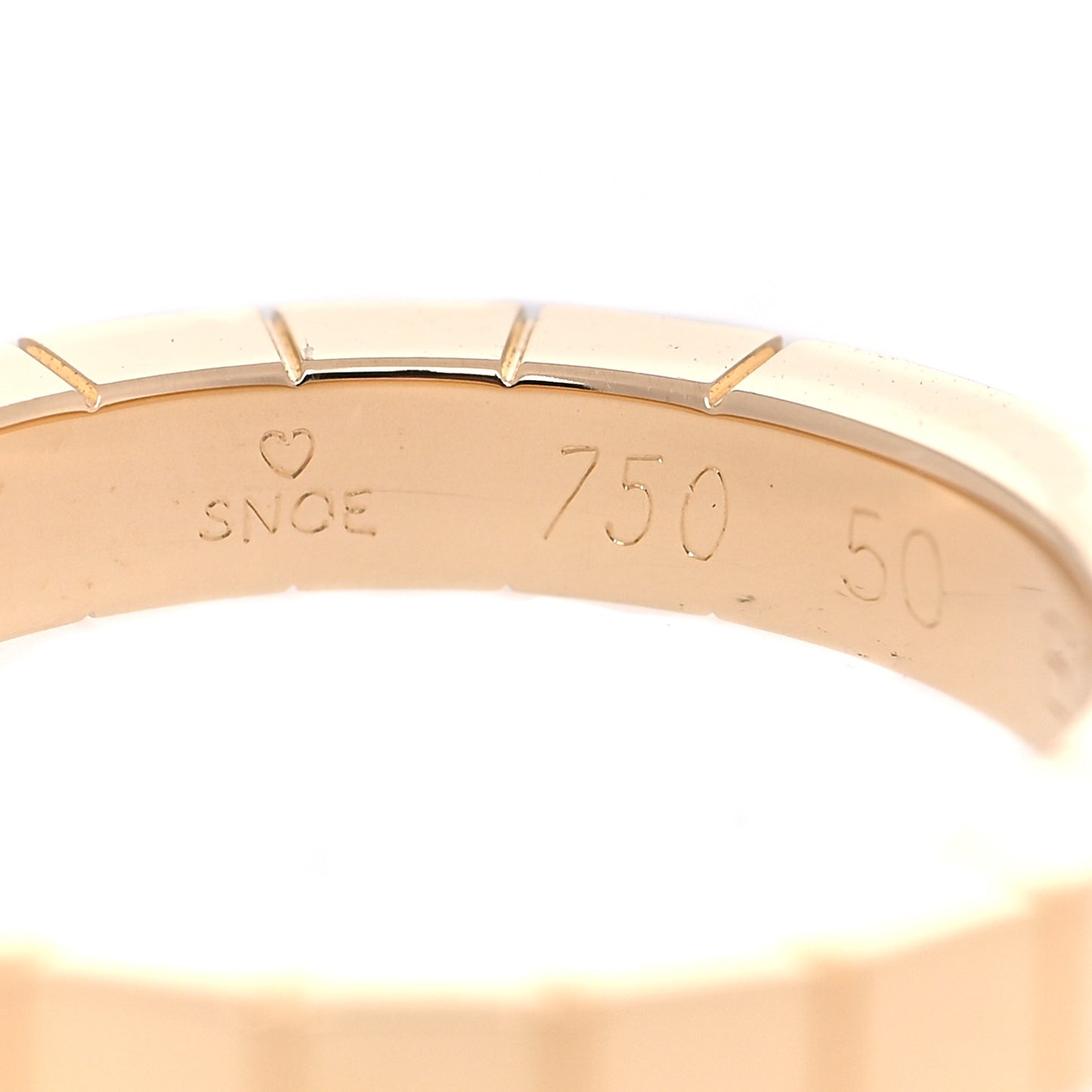 18K Yellow Gold Lanieres Ring 50 5.25