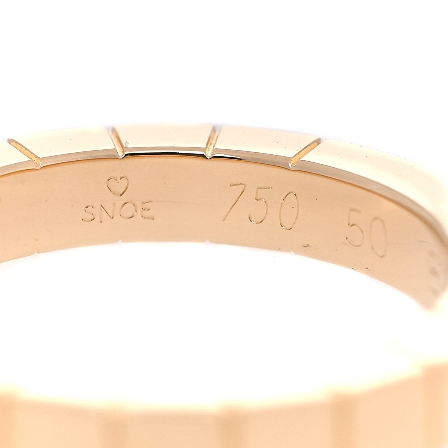 Cartier 18K Yellow Gold Lanieres Ring 50 5.25 4 of 5