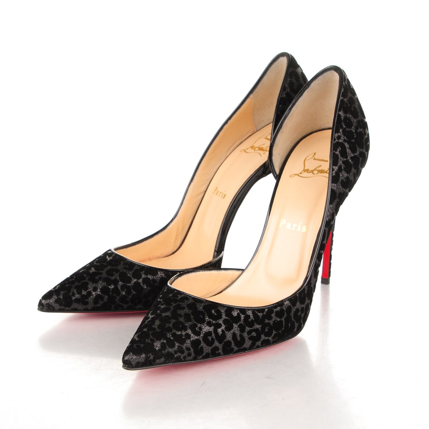 Floque Patent Glitter Leo Iriza 100 Pumps 39 Black
