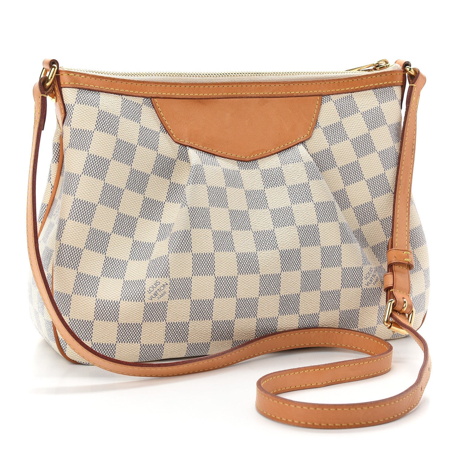 Louis Vuitton Damier Azur Siracusa PM 3 of 9