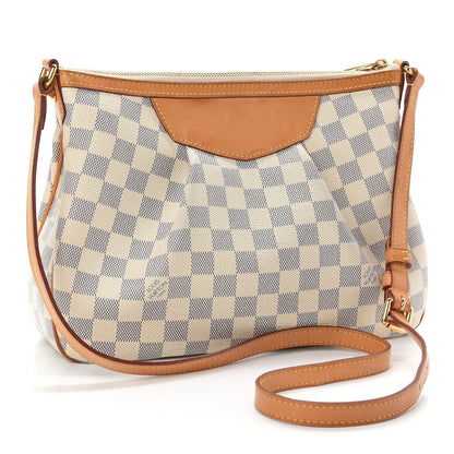 Louis Vuitton Damier Azur Siracusa PM 3 of 9