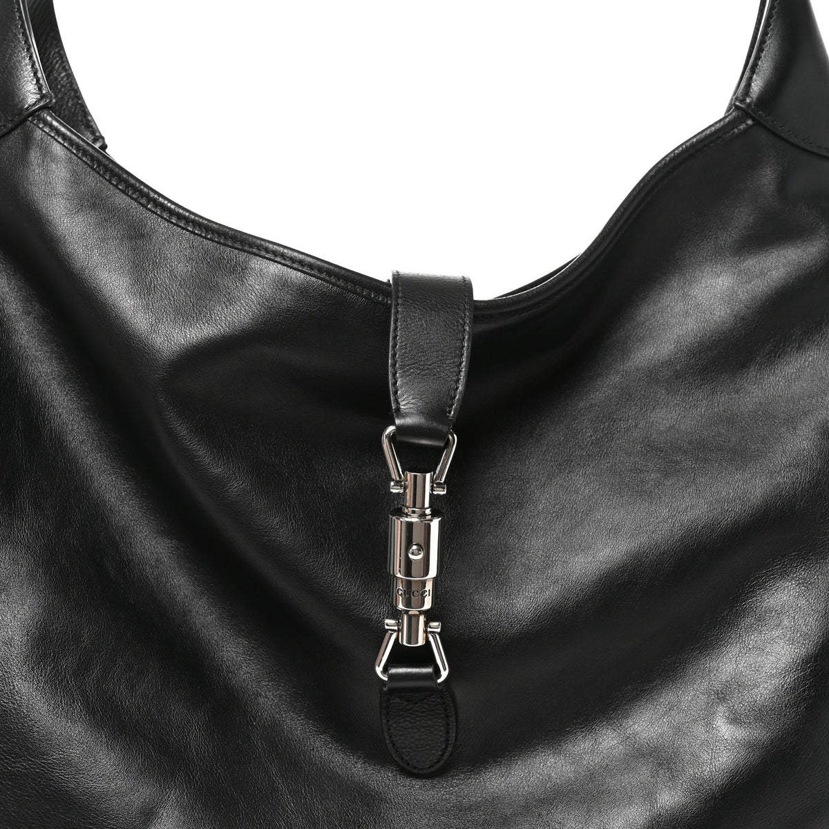 Calfskin Large Jackie 1961 Shoulder Bag Black