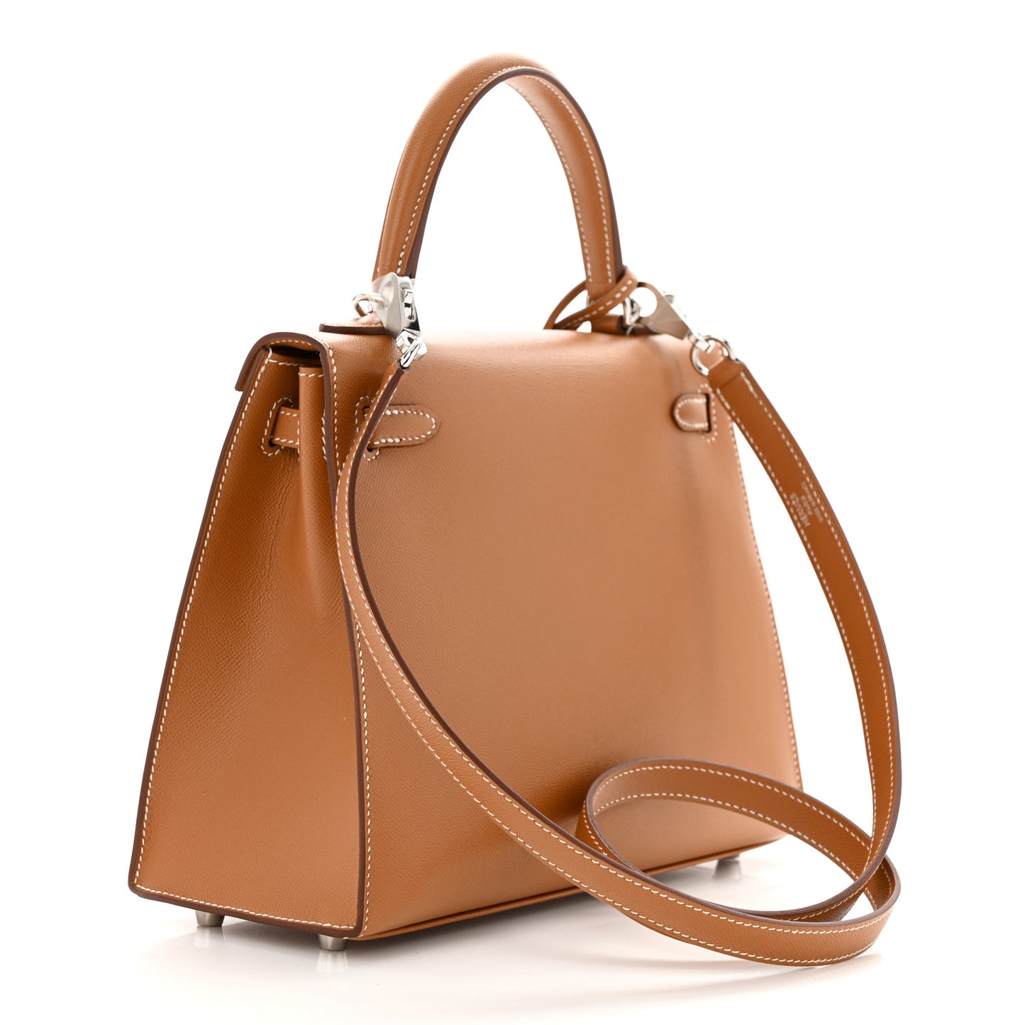 Madame Calfskin Kelly Sellier 25 Gold