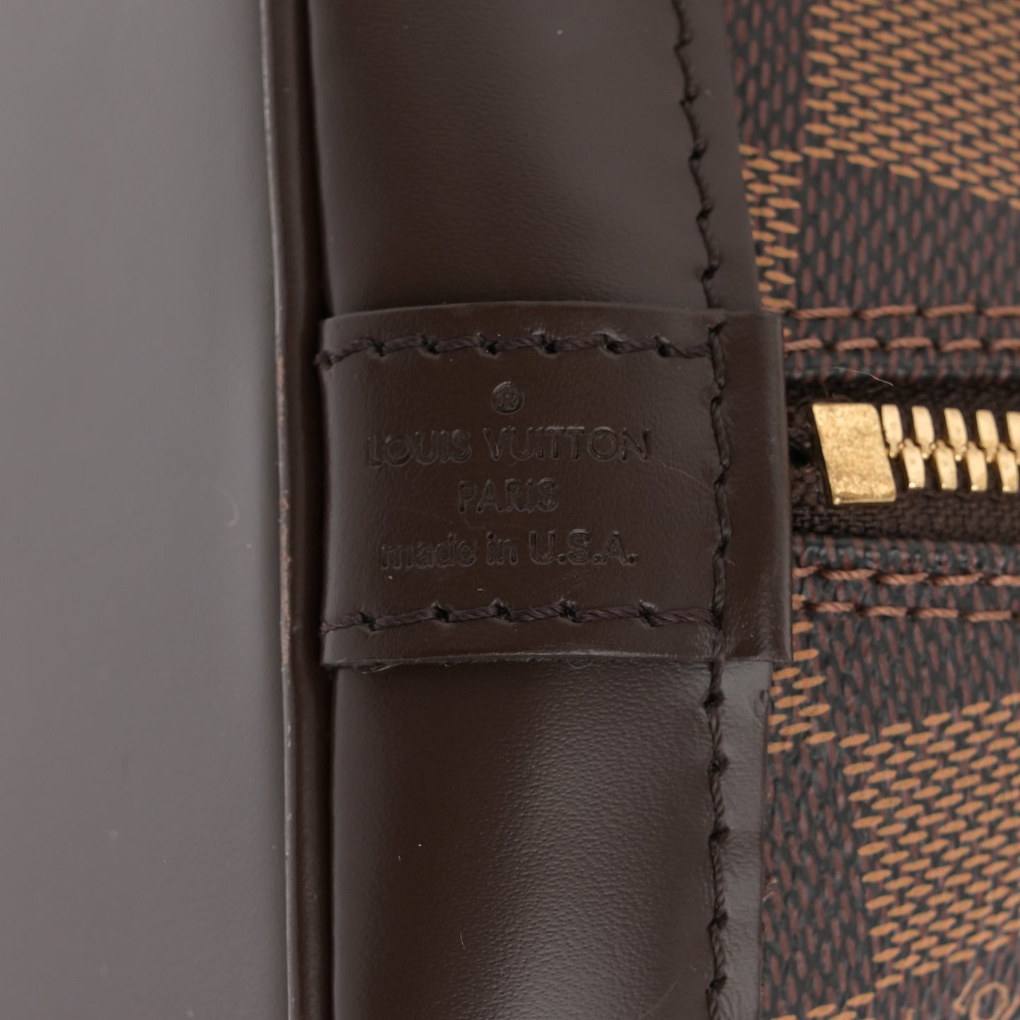 Damier Ebene Alma PM