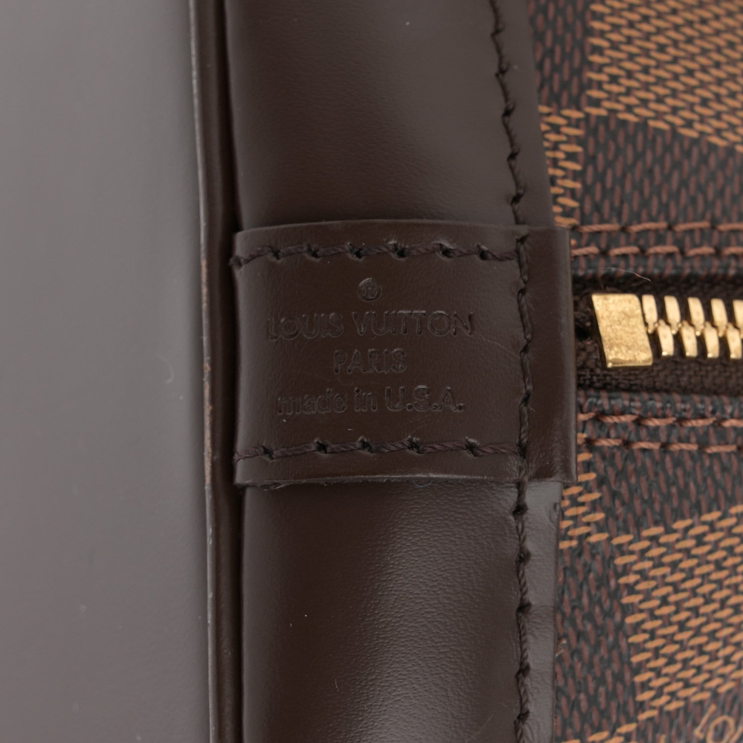 Louis Vuitton Damier Ebene Alma PM 6 of 9