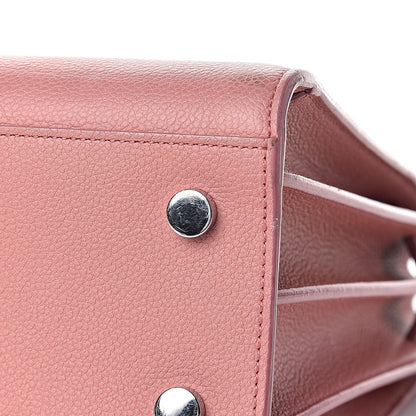 Saint Laurent Grained Calfskin Baby Sac De Jour Dark Rose 12 of 16