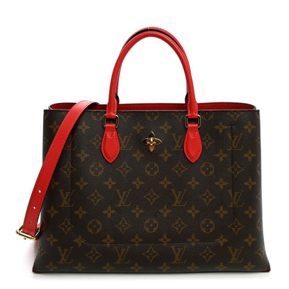 Louis Vuitton Monogram Flower Tote Coquelicot 3 of 11