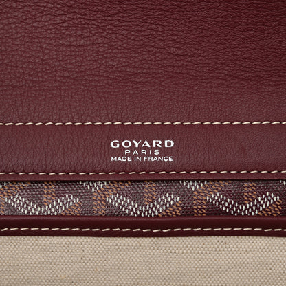 Goyard Goyardine Rouette PM Burgundy 6 of 10