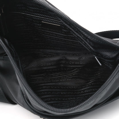 Prada Tessuto Nylon Messenger Bag Black 4 of 6