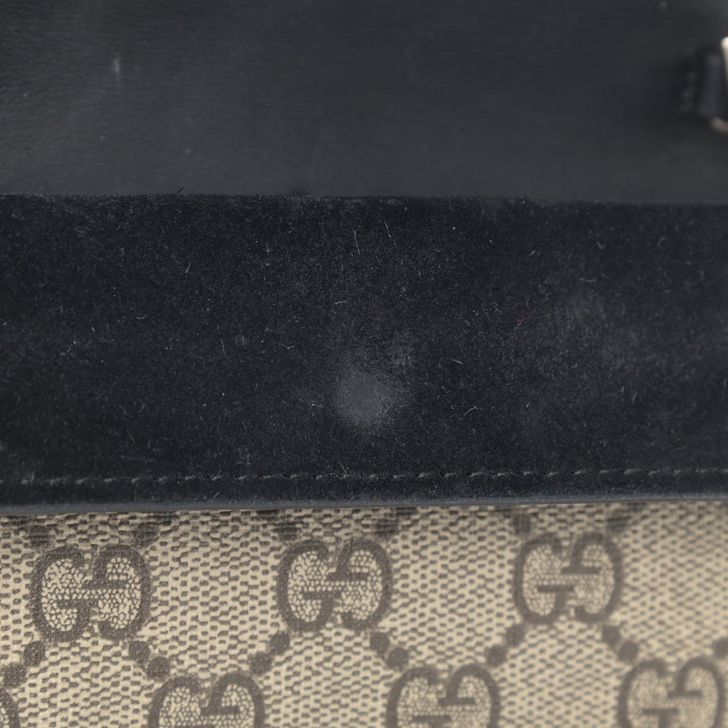 Gucci GG Supreme Monogram Super Mini Dionysus Shoulder Bag Black 9 of 11