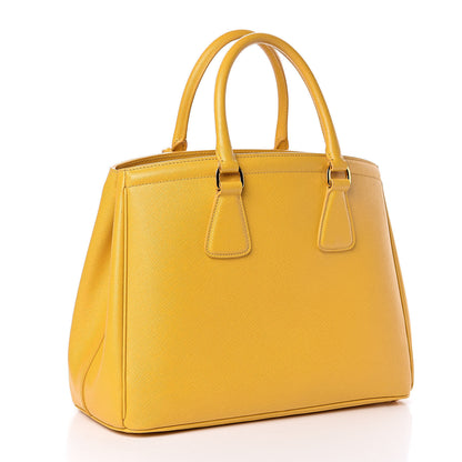 Prada Saffiano Lux Parabole Tote Mimosa 3 of 13