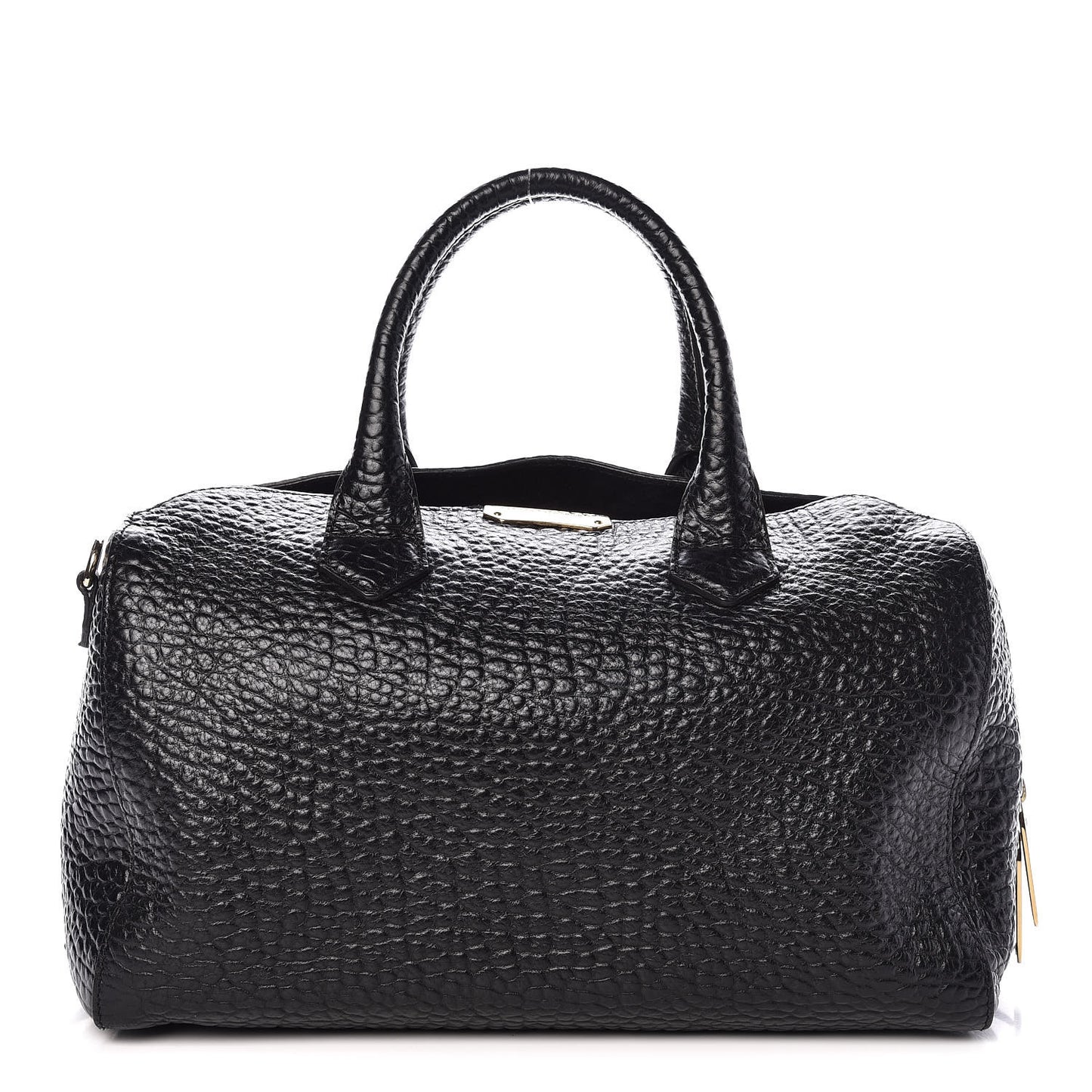 Heritage Grain Medium Alchester Bowling Bag Black