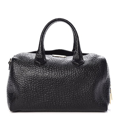 Burberry Heritage Grain Medium Alchester Bowling Bag Black 1 of 10