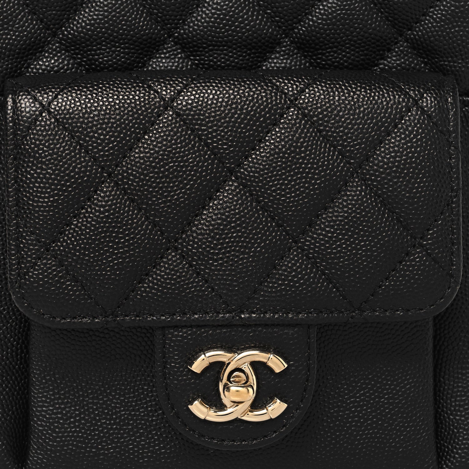 Chanel Caviar Quilted Small CC Day Backpack Black 8 of 10