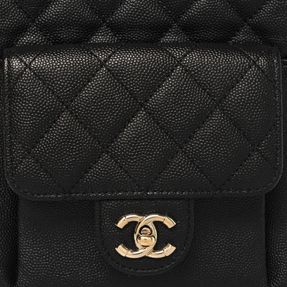 Chanel Caviar Quilted Small CC Day Backpack Black 8 of 10