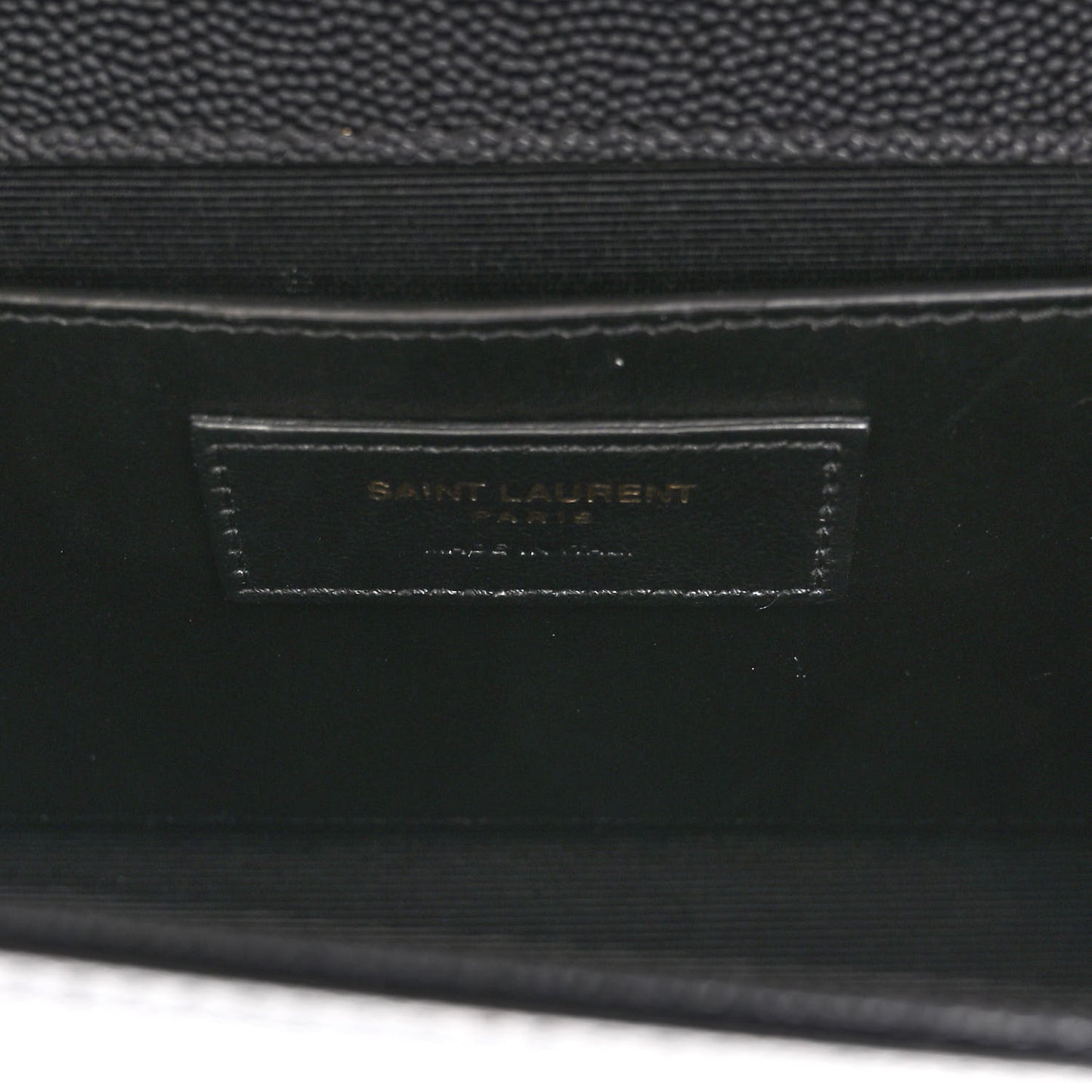 Grain De Poudre Small Classic Monogram Kate Satchel Black