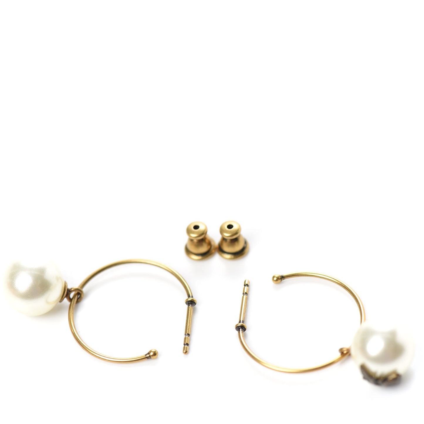 Pearl Bee Star Mise En Dior Tribal Hoop Earrings
