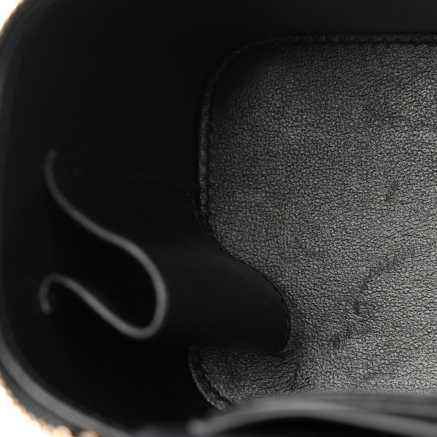 Chanel Lambskin Quilted Crystal Small Top Handle Vanity Case With Chain Black 11 of 12