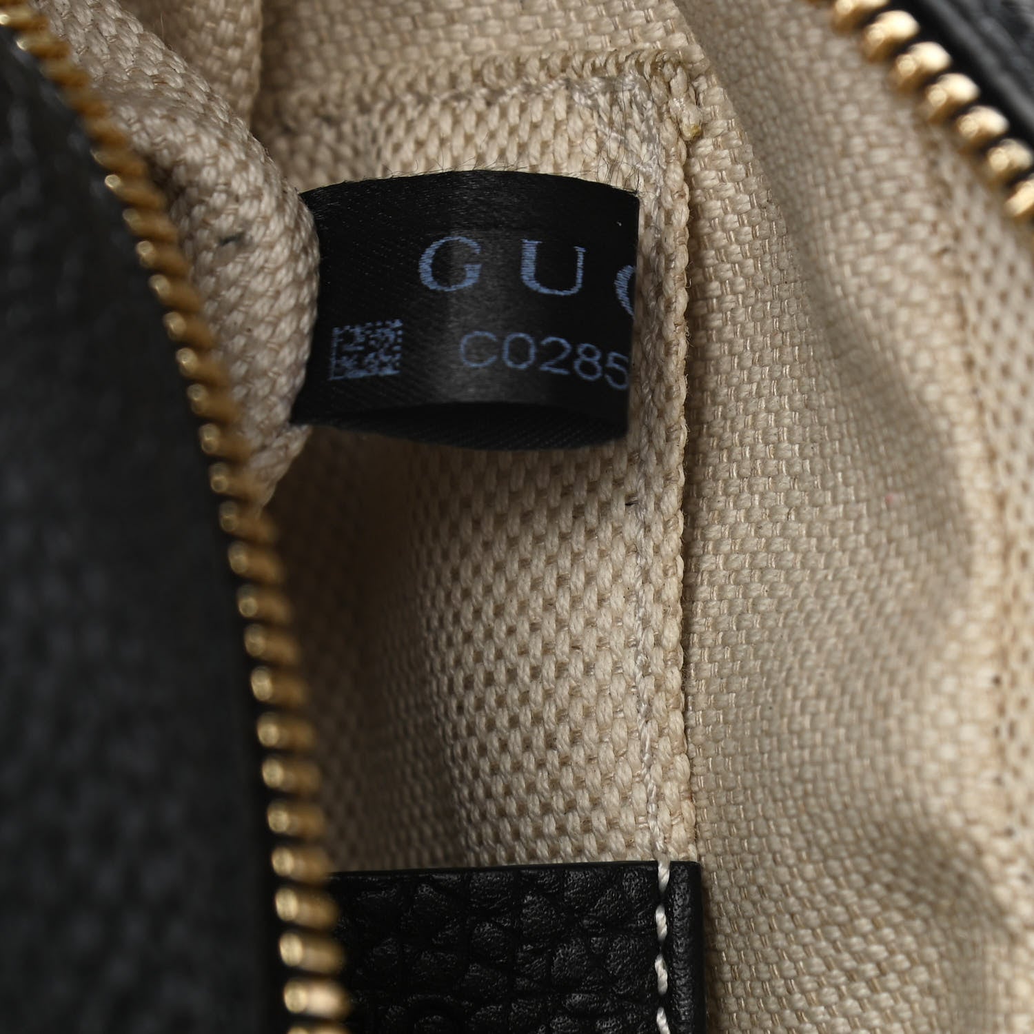 Gucci Pebbled Calfskin Small Soho Disco Bag Black 8 of 12