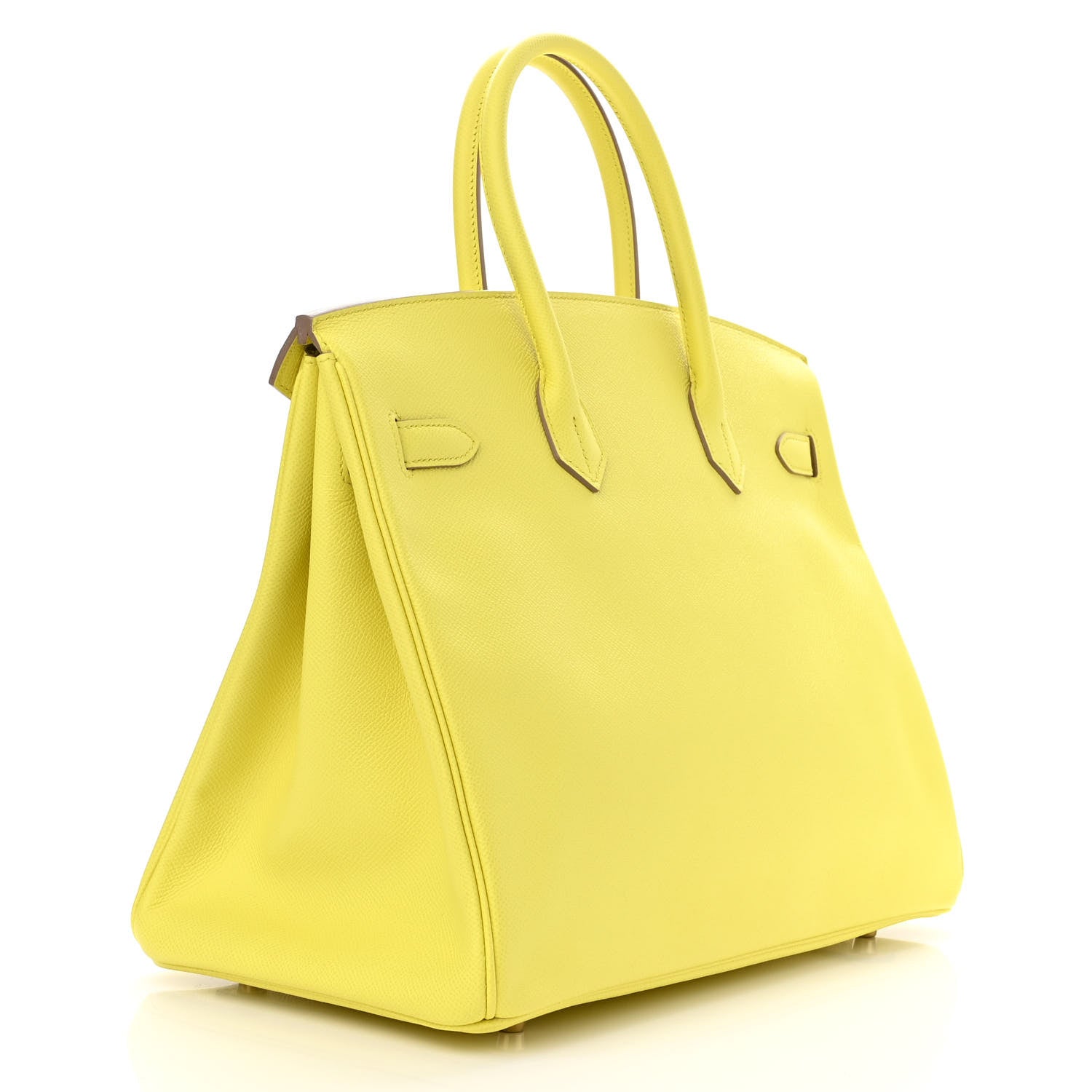 Hermes Epsom Birkin 35 Lime 3 of 12