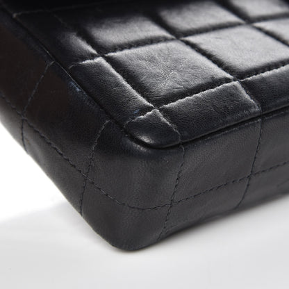 Chanel Lambskin East West Chocolate Bar Flap Black 12 of 14