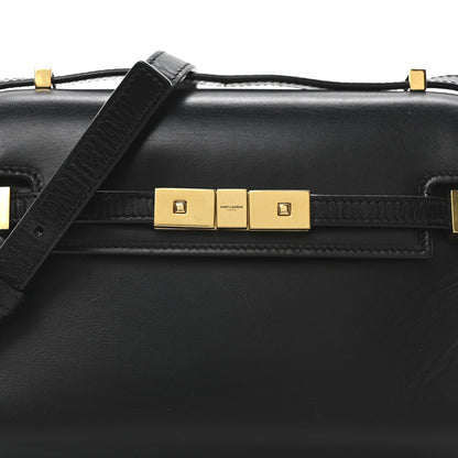 Saint Laurent Smooth Calfskin Mini Manhattan Shoulder Bag Black 7 of 9