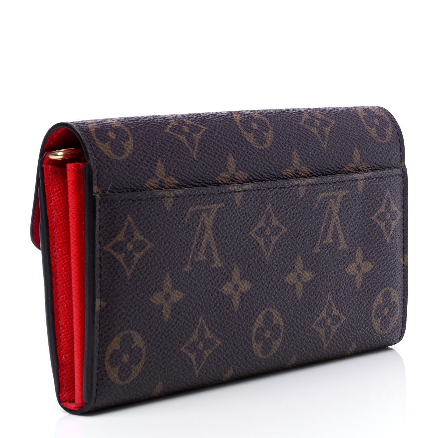 Louis Vuitton Monogram Sarah Wallet NM Coquelicot 2 of 5