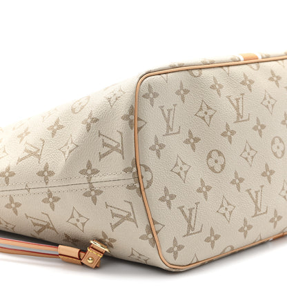 Louis Vuitton Monopaname Neverfull MM Beige Ocher 8 of 9