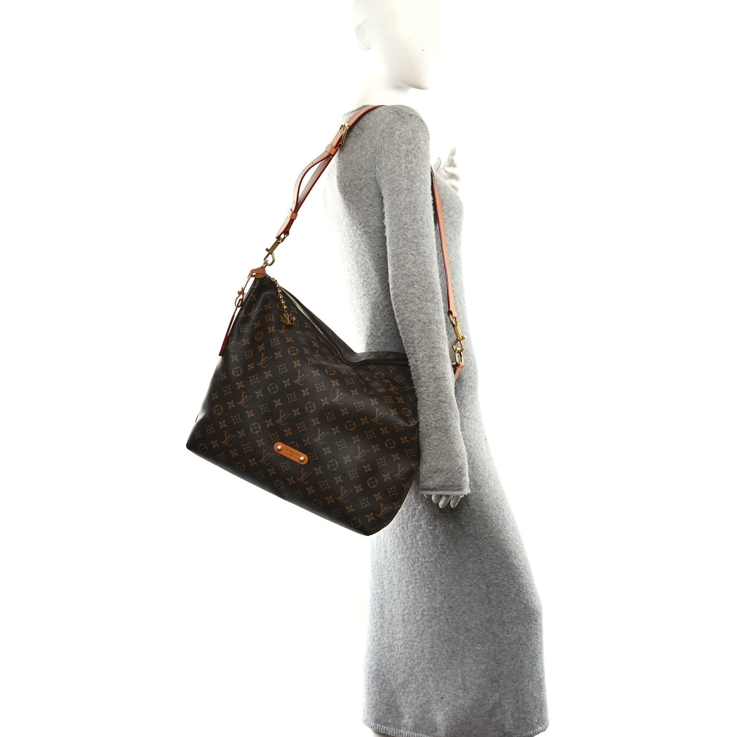 Louis Vuitton Monogram Vagabond Hobo 2 of 12