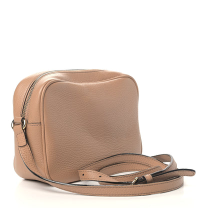 Gucci Pebbled Calfskin Small Soho Disco Bag Rose Beige 2 of 5