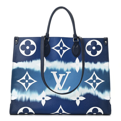 Louis Vuitton Monogram Escale Onthego GM Blue 1 of 11