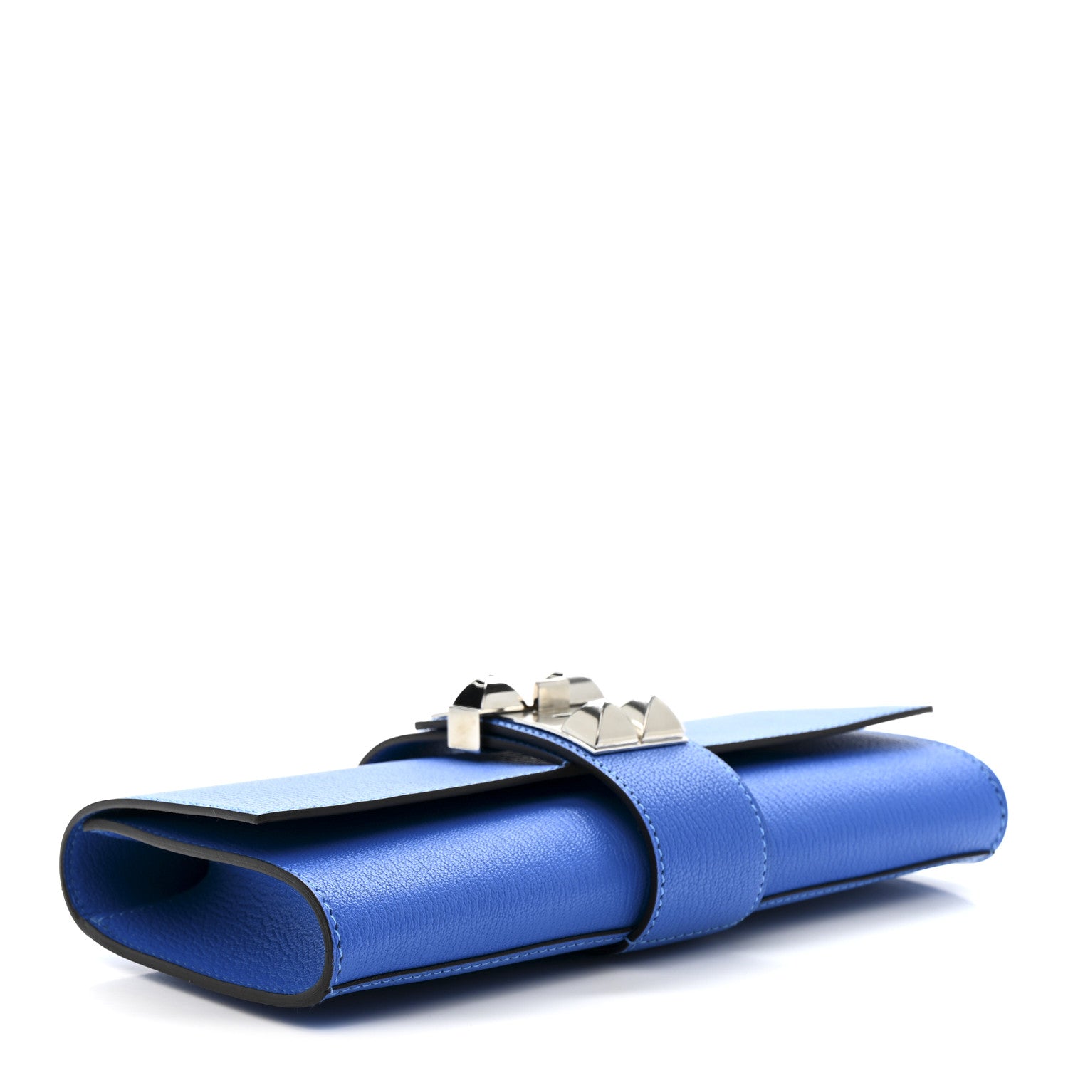 Hermes Chevre Mysore Medor 23 Clutch Bleu Hydra 1807587 – FASHIONPHILE