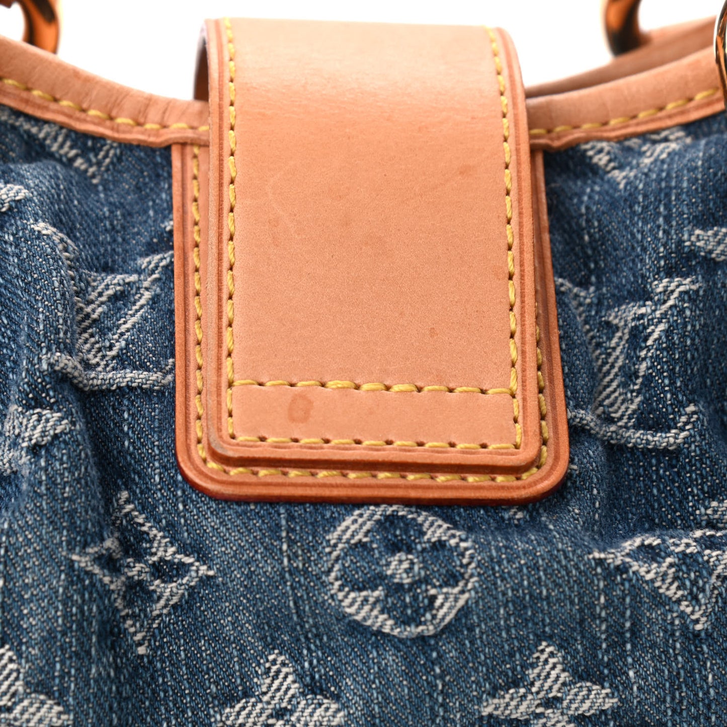 Monogram Denim Pleaty Blue
