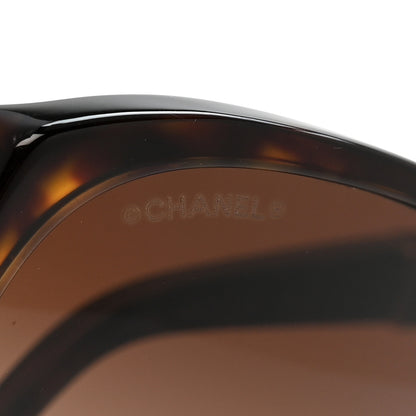 Chanel Acetate Lambskin Quilted CC Sunglasses 5225-Q Tortoise 7 of 8