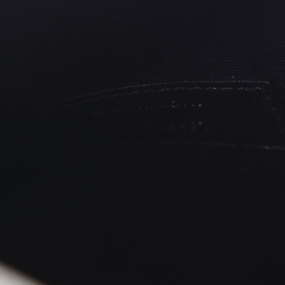 Saint Laurent Smooth Shiny Calfskin Monogram Uptown Pouch White 8 of 10
