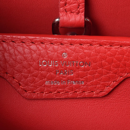 Louis Vuitton Taurillon Capucines PM Rubis 7 of 8