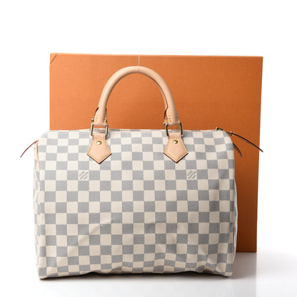 Louis Vuitton Damier Azur Speedy 30 12 of 12