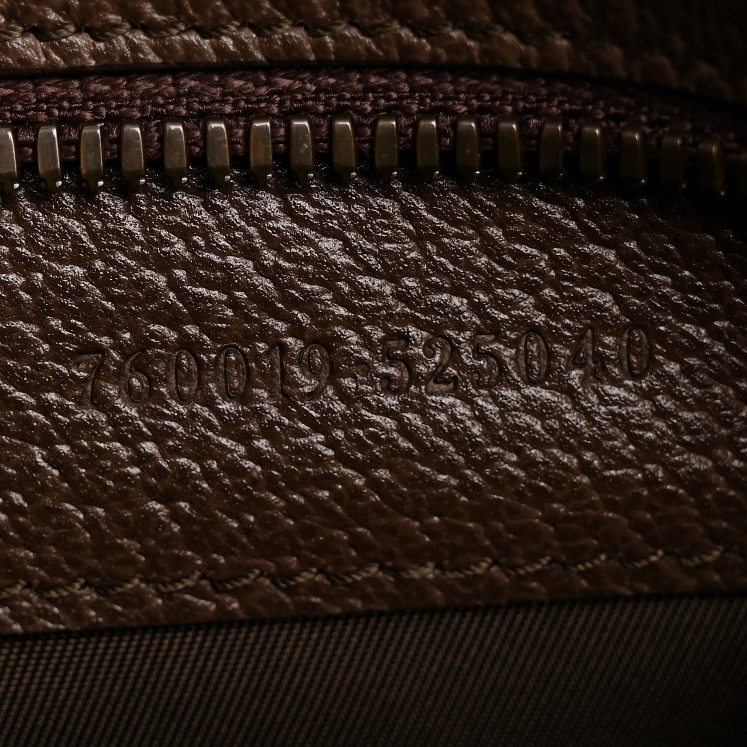 Gucci GG Supreme Monogram Textured Calfskin Web Small Cosmetic