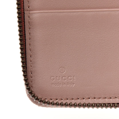 Gucci Calfskin Matelasse GG Marmont Zip Around Organizer Wallet Perfect Pink 6 of 11