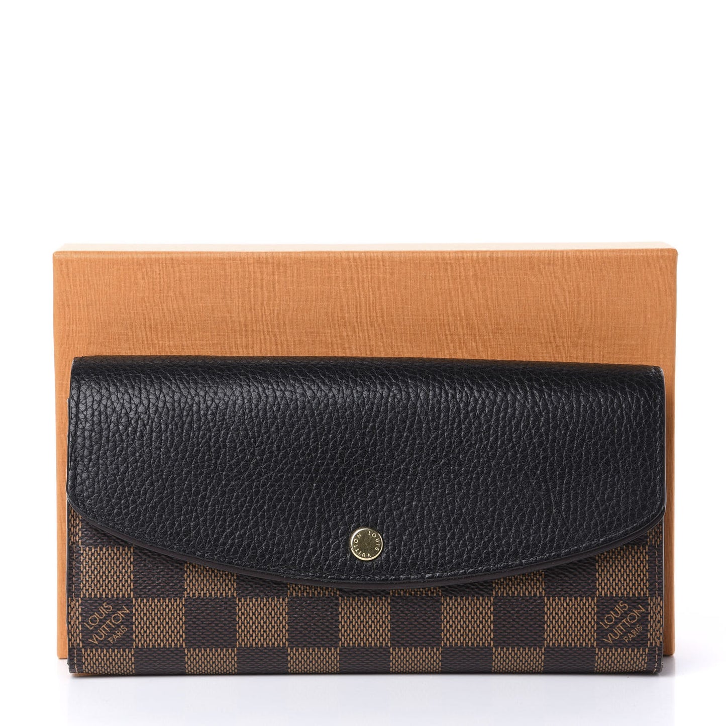 Damier Ebene Normandy Wallet Black