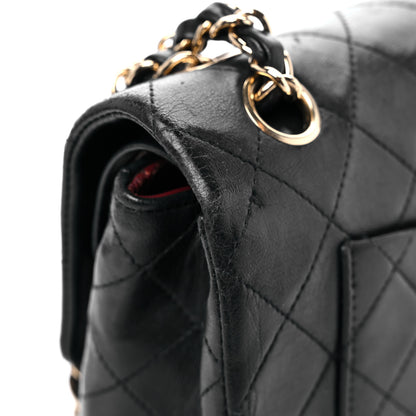Chanel Lambskin Quilted Small Double Flap Black 12 of 25