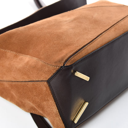 Loewe Suede Puzzle Bag Caramel 11 of 15