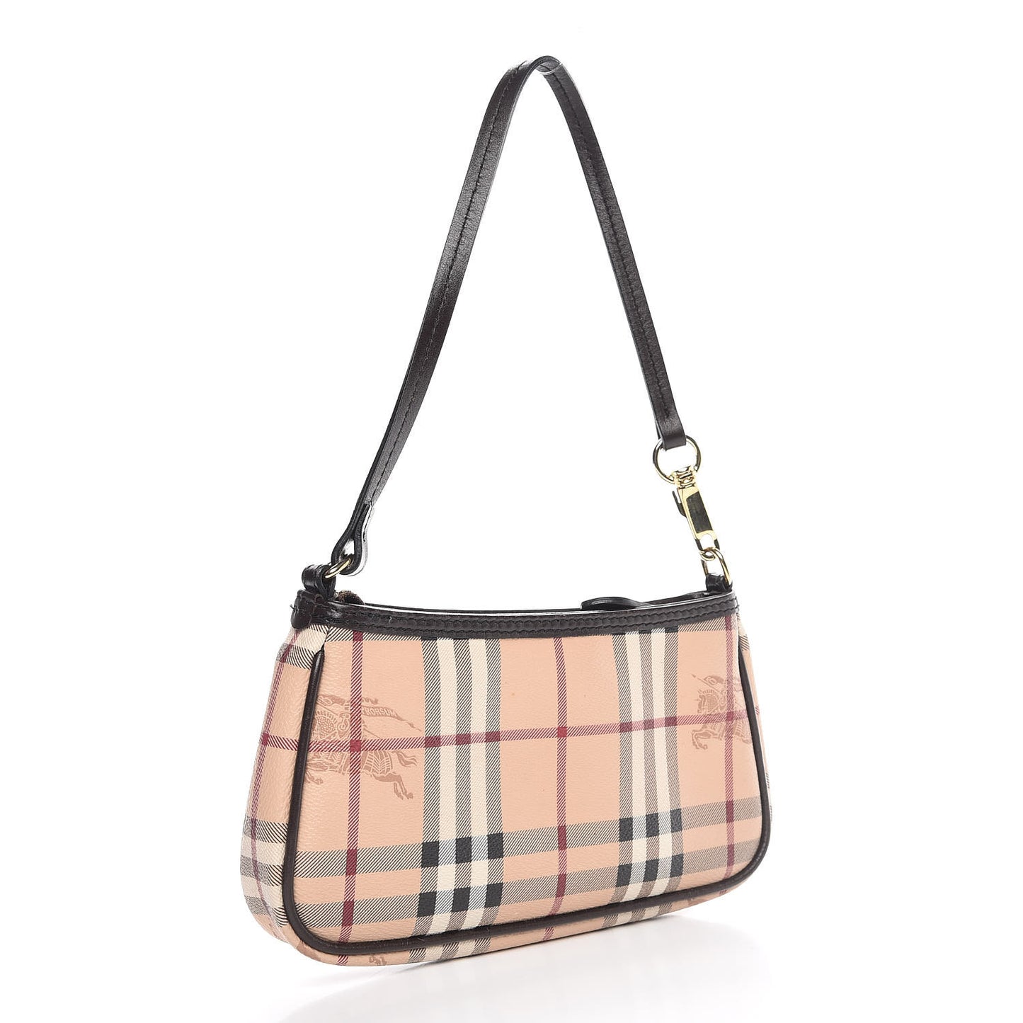 Haymarket Check Pochette Chocolate