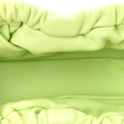 Mansur Gavriel Lambskin Mini Cloud Clutch Mint 5 of 9