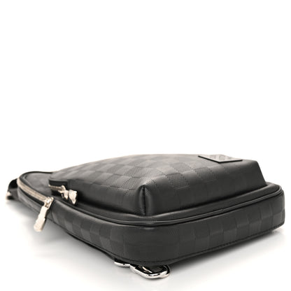 Louis Vuitton Damier Infini Avenue Sling Bag NM Onyx 4 of 11