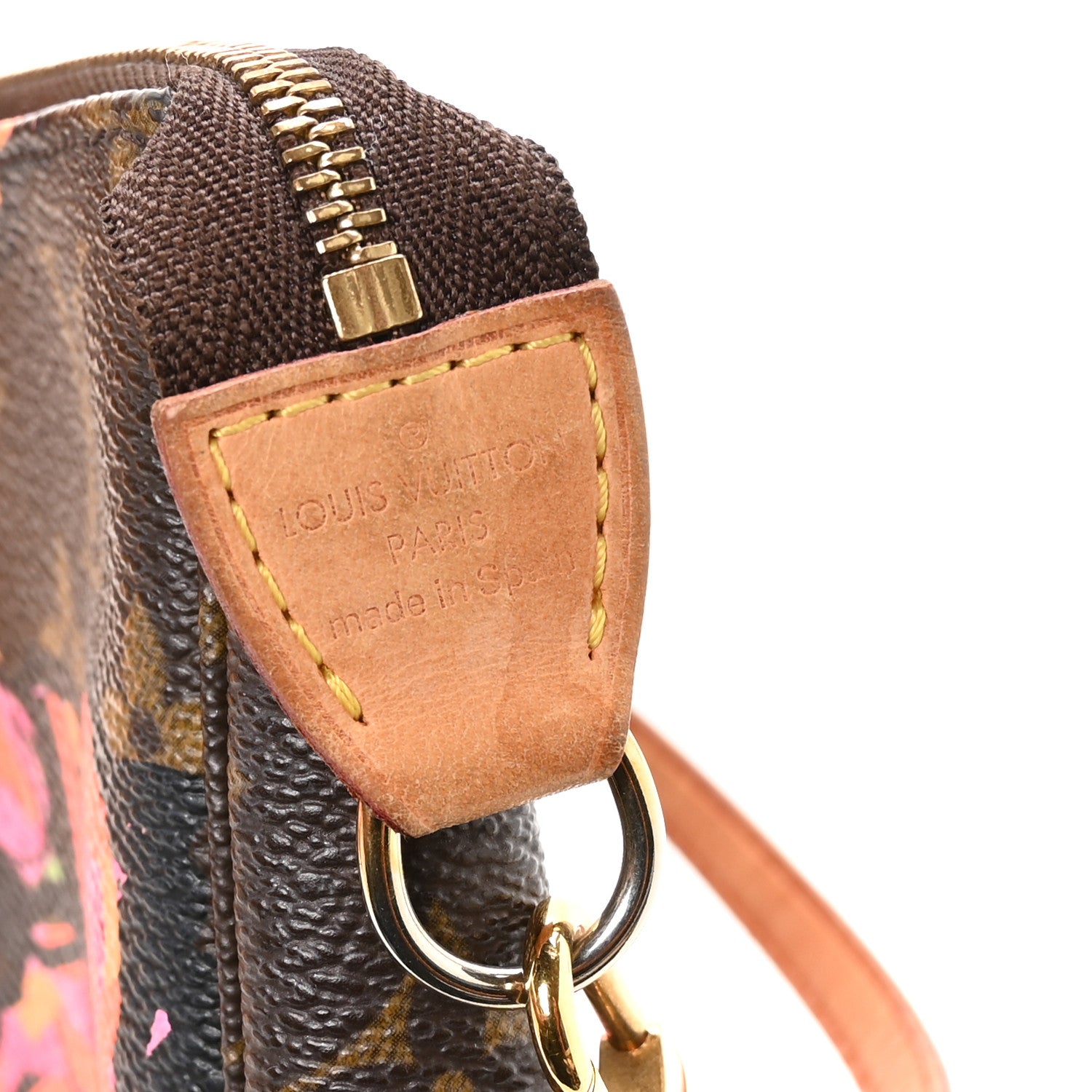 値下げLouis Vuitton Roseポシェット Authentic Louis Vuitton Rose Pop Hot Pink LV Monogram Cles Case